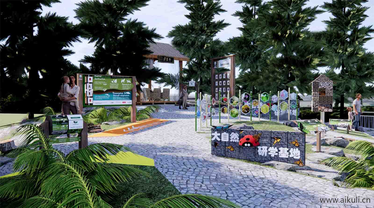 新中式昆虫乐园_乡村公园景观_亲子乐园_研学