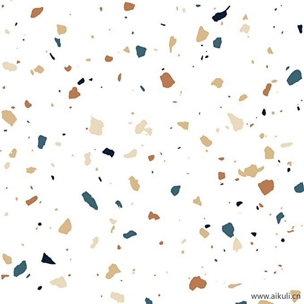 水磨石地面拼花铺装洗米颗粒材质贴图 (BD)