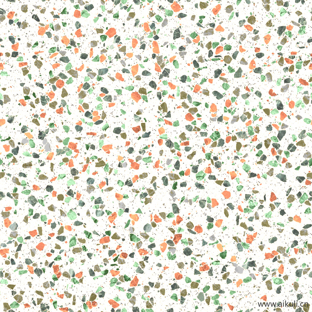 水磨石地面拼花铺装洗米颗粒材质贴图 (GT)