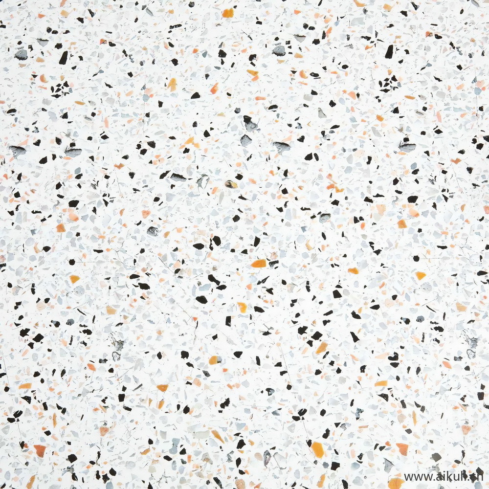 白色小颗粒水磨石贴图