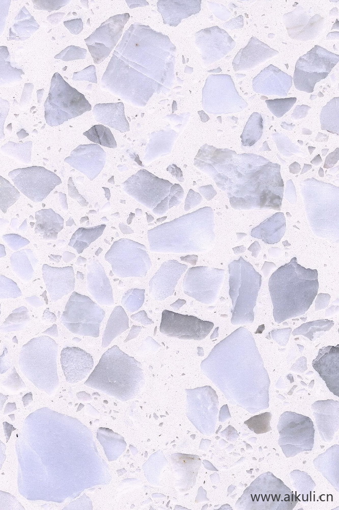 珍珠白白色水磨石贴图