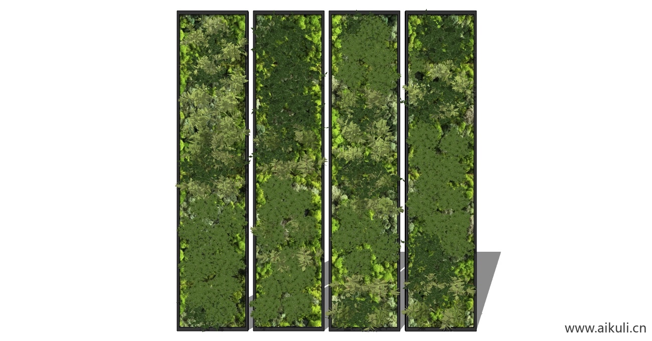 现代绿植墙 植物墙 墙饰 植物造型墙 绿植造型墙