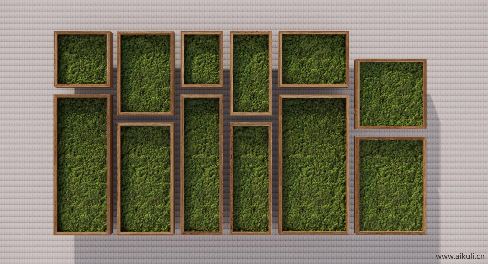 现代绿植墙 绿植盒 生态绿植墙 (6)