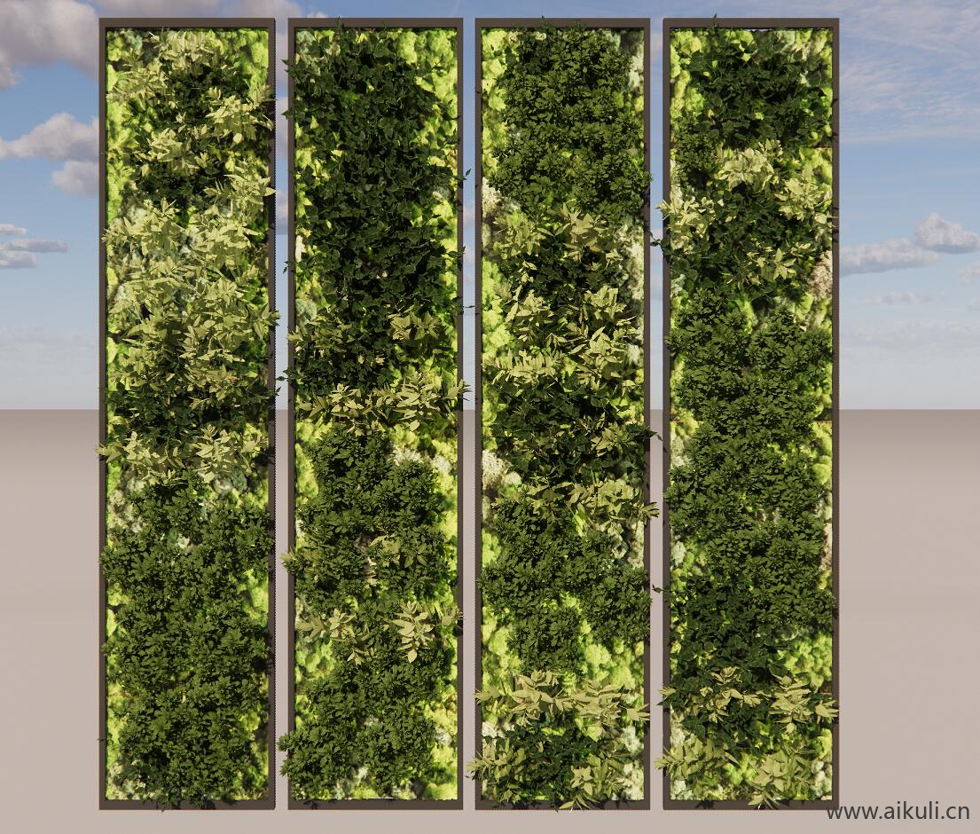 现代绿植墙 绿植盒 生态绿植墙 (3)