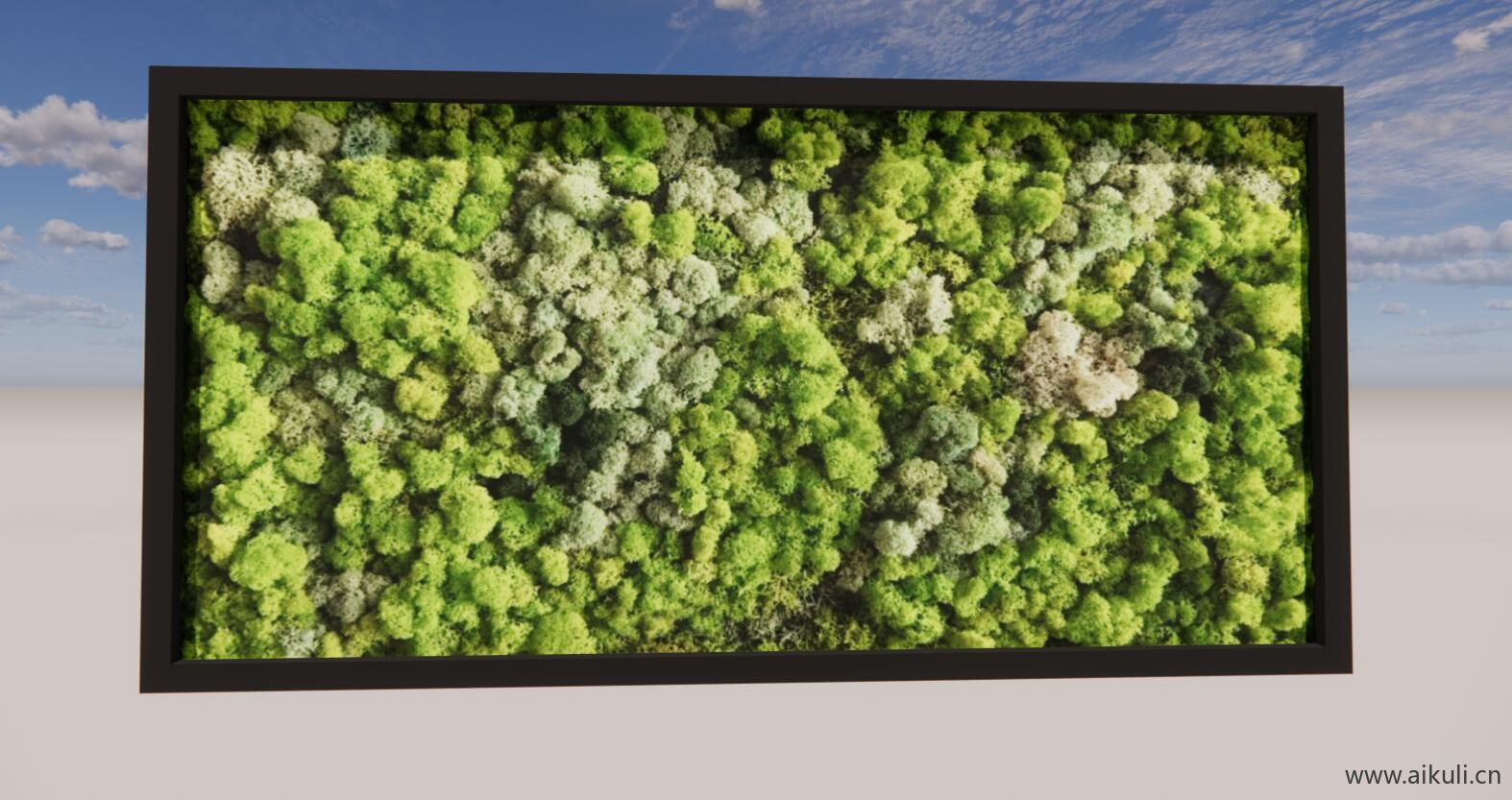 现代绿植墙 绿植盒 生态绿植墙 (1)