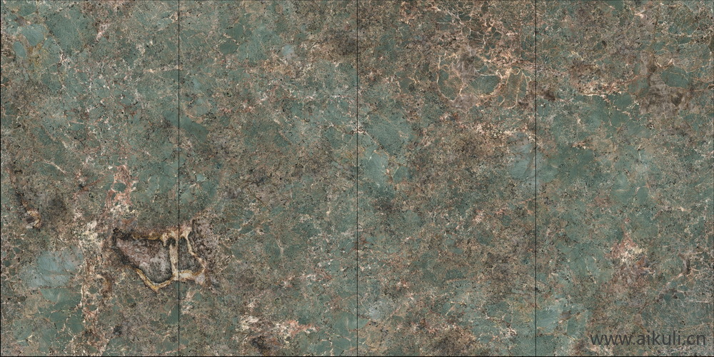 石材岩石贴图Amazonite 亚马逊绿(四连纹)