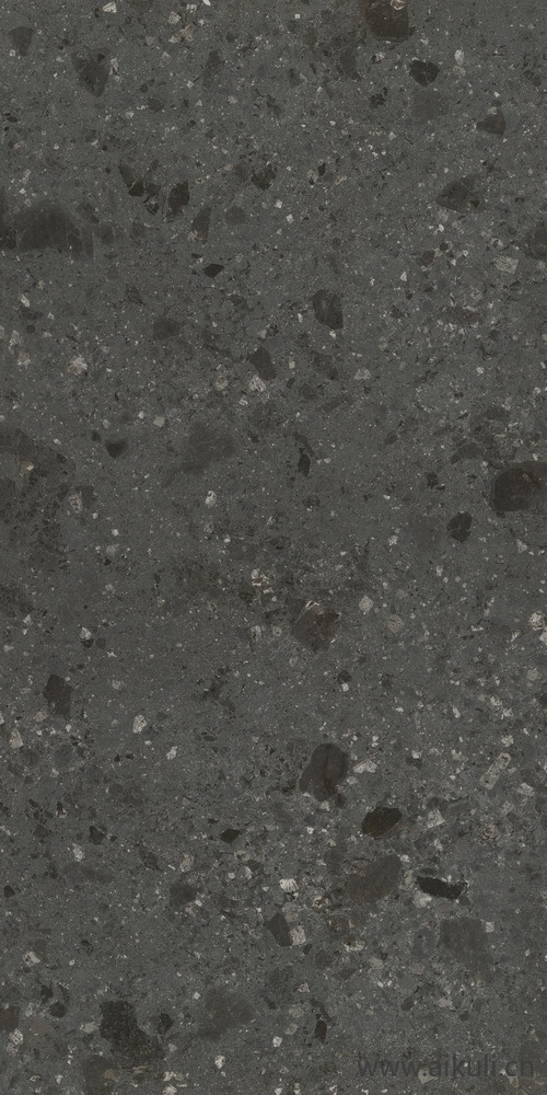 石材岩石贴图Nero ombrato水磨石黑 300x150 F02