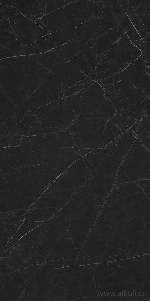 石材岩石贴图Nero Marquinia 帝王黑  150x300 F02