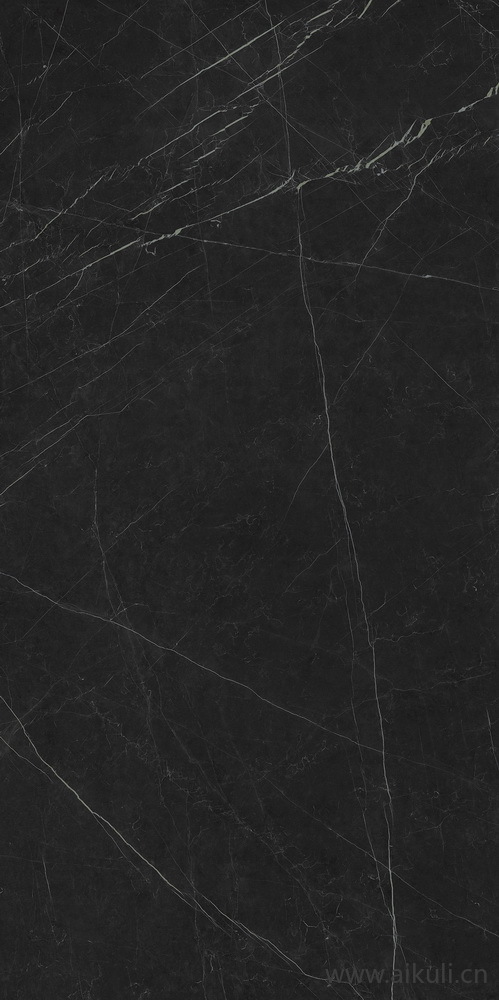 石材岩石贴图Nero Marquinia 帝王黑  150x300 F01