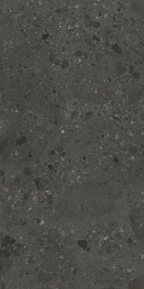 石材岩石贴图Nero ombrato水磨石黑 300x150 F01