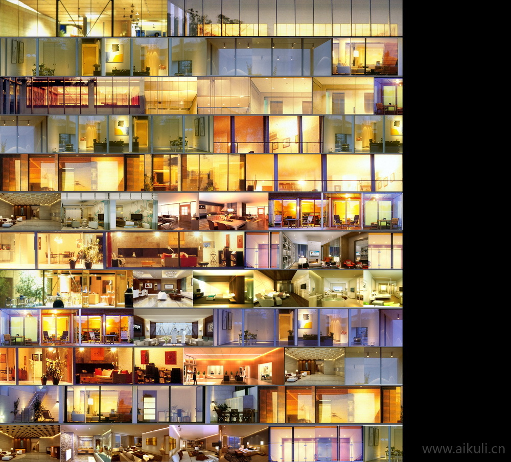 建筑外立面商业写字楼效果图贴图_19