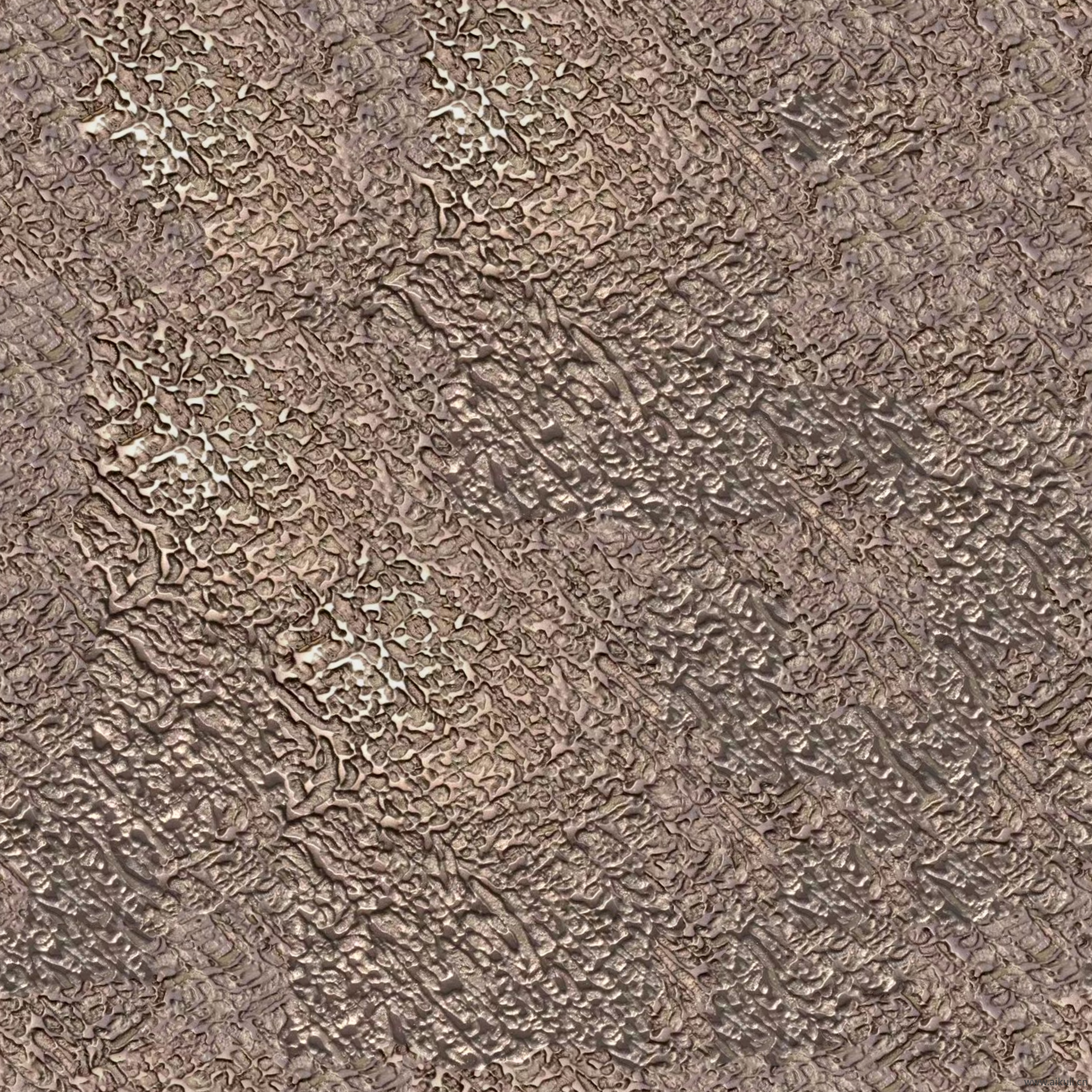 古铜色花纹板金属贴图