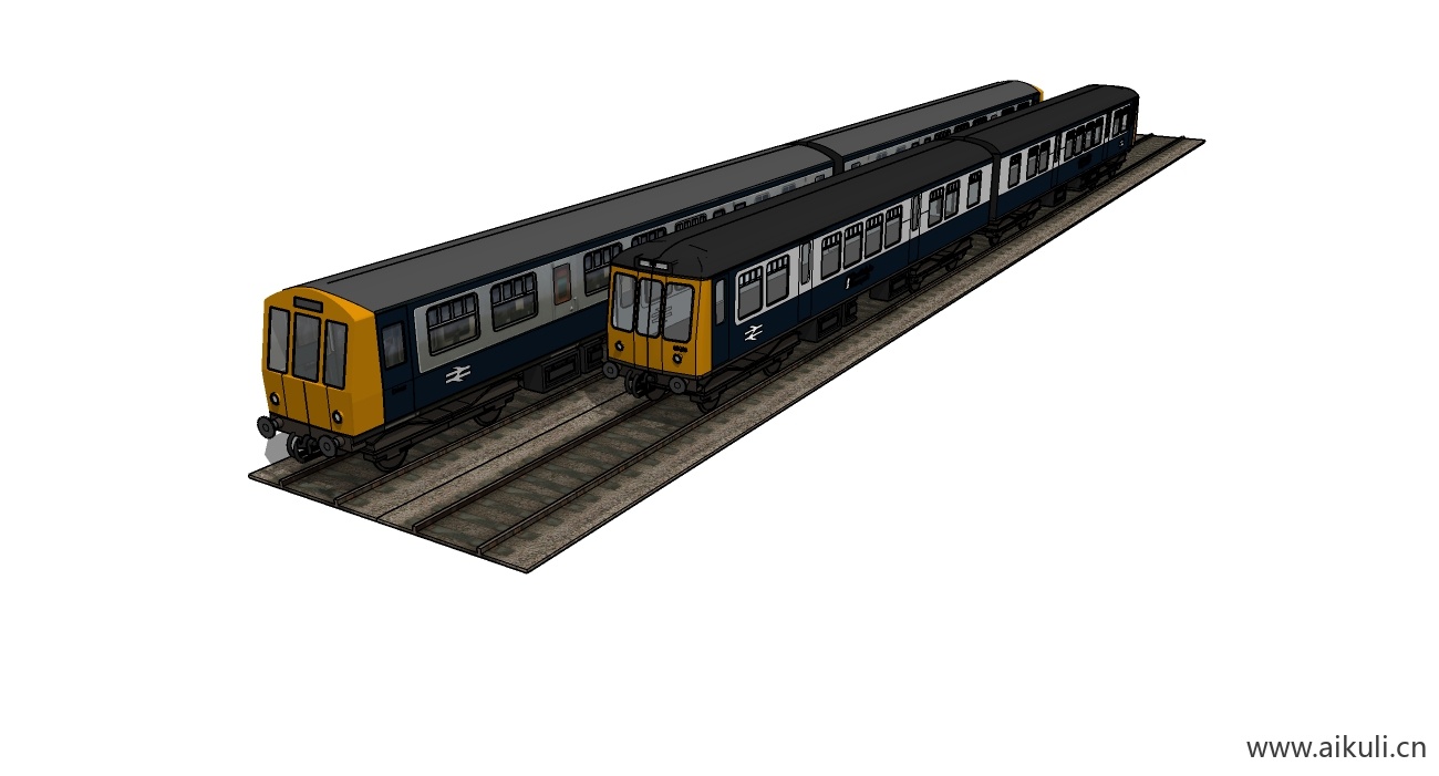 火车厢_SketchUp BN -SU模型SU模型