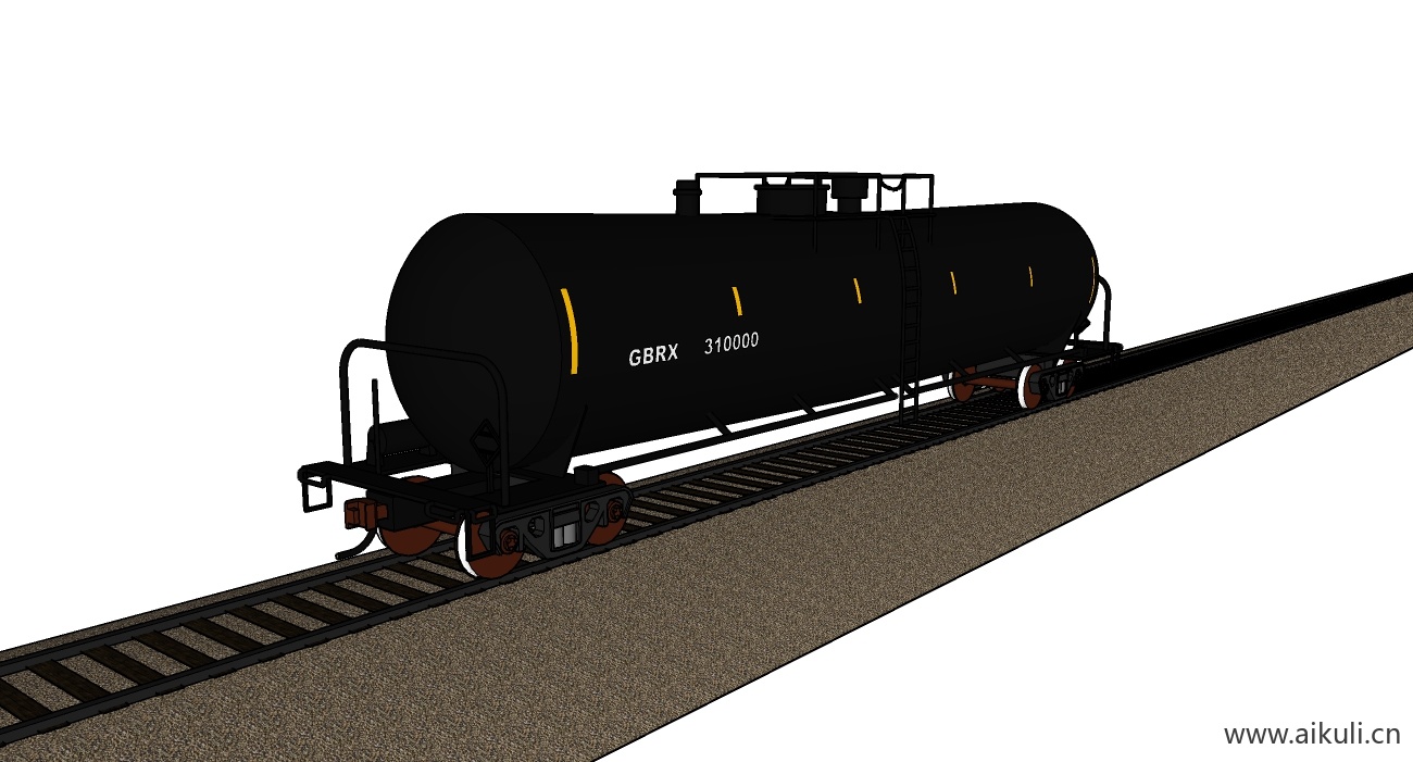 火车厢_SketchUp CI -SU模型SU模型