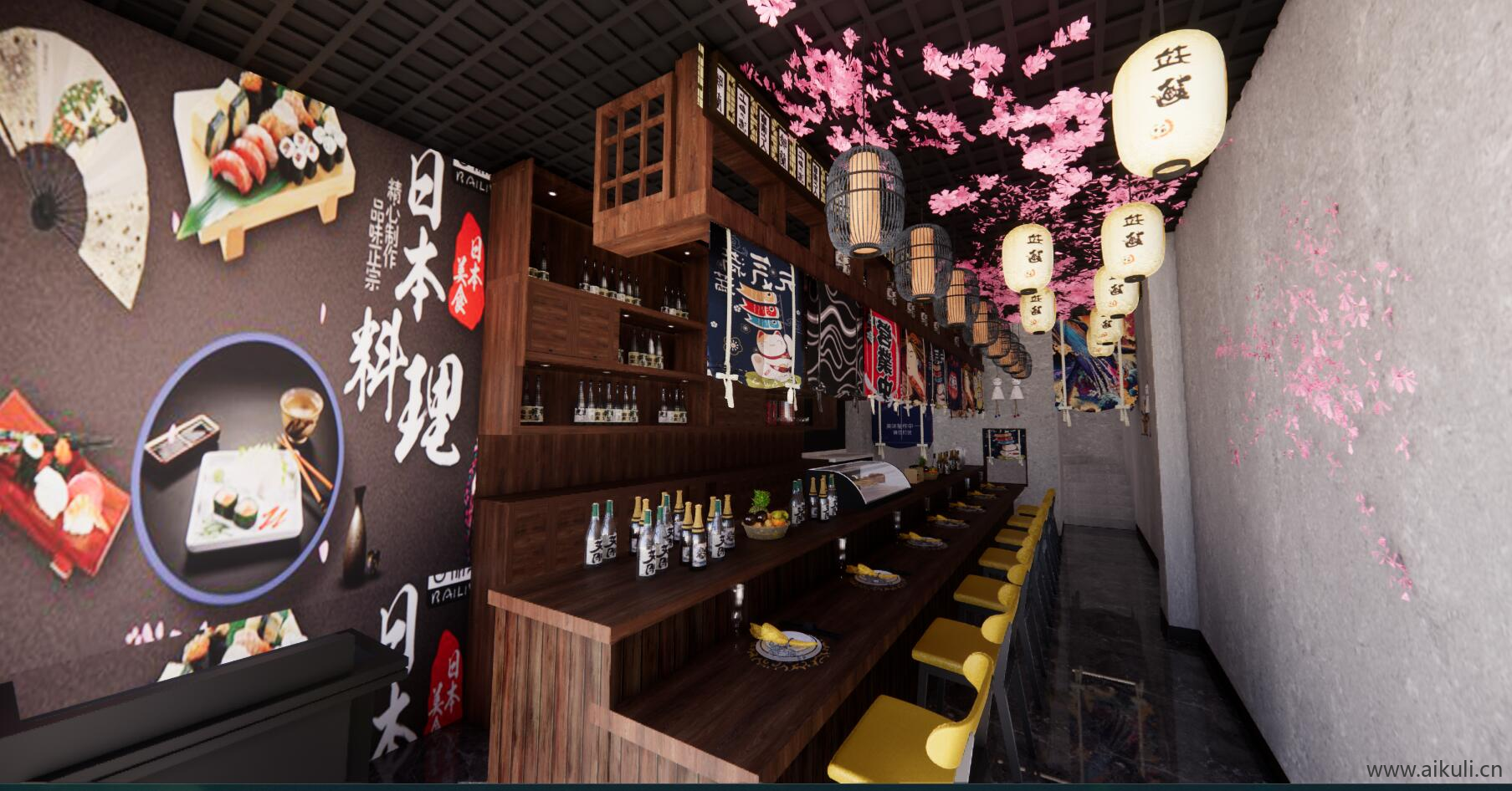 日式酒屋日式风格日韩料理店SU