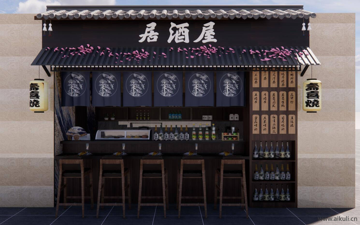 日式酒屋日式风格日韩料理