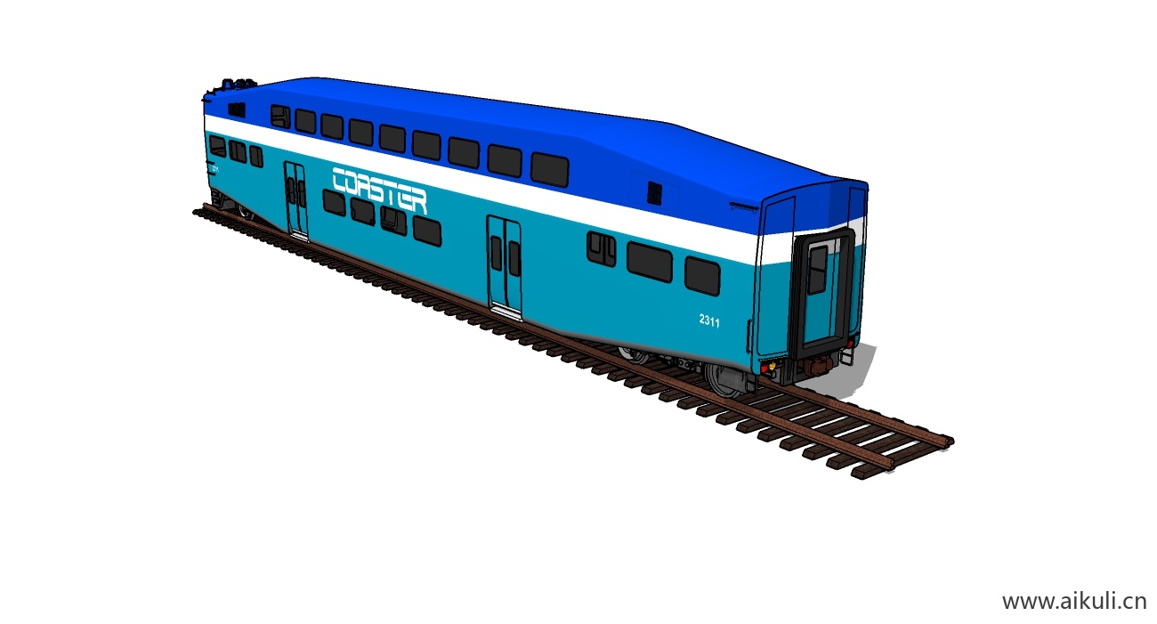 火车厢_SketchUp BE -SU模型SU模型