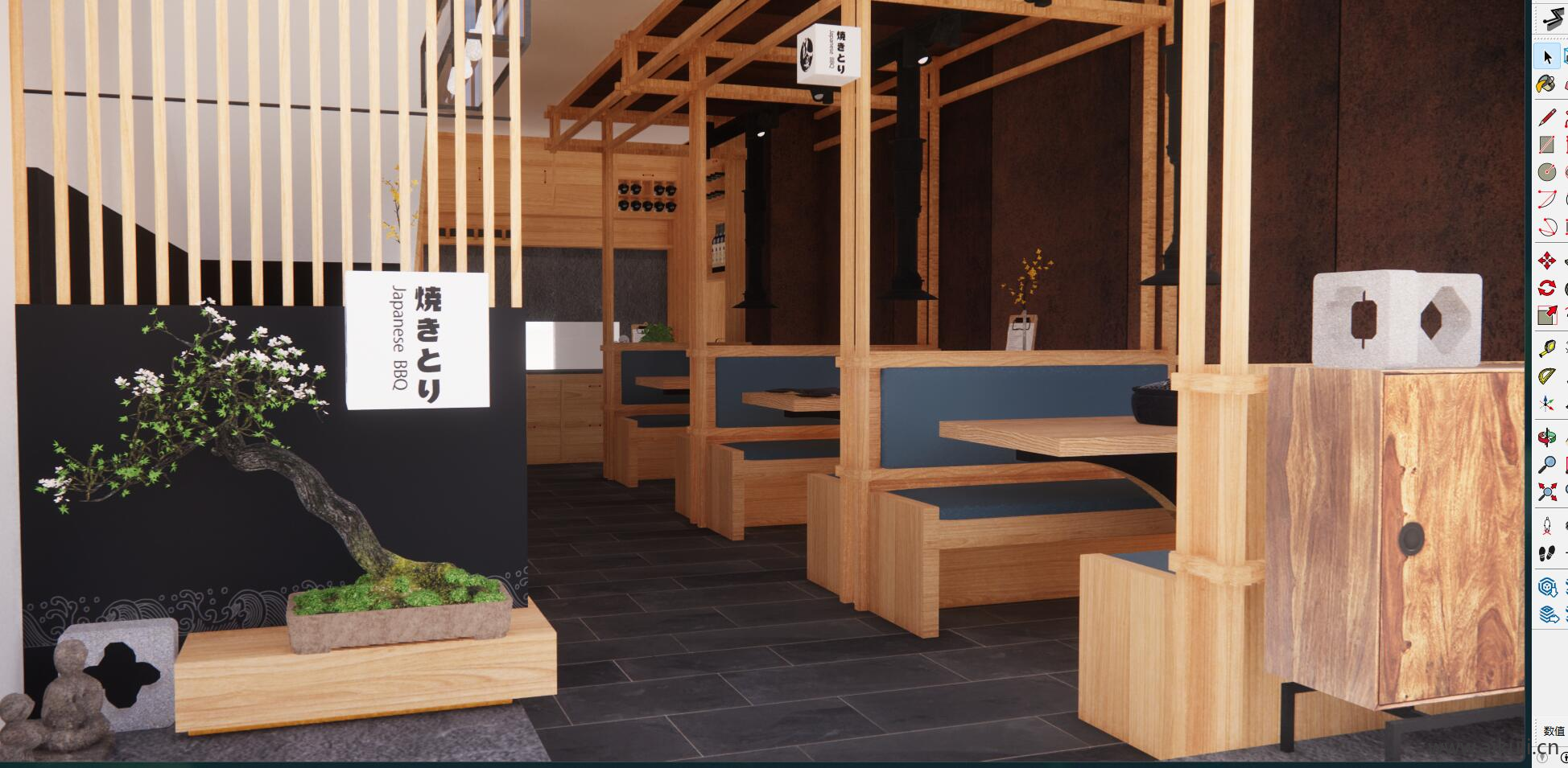 日式风格 日式餐厅