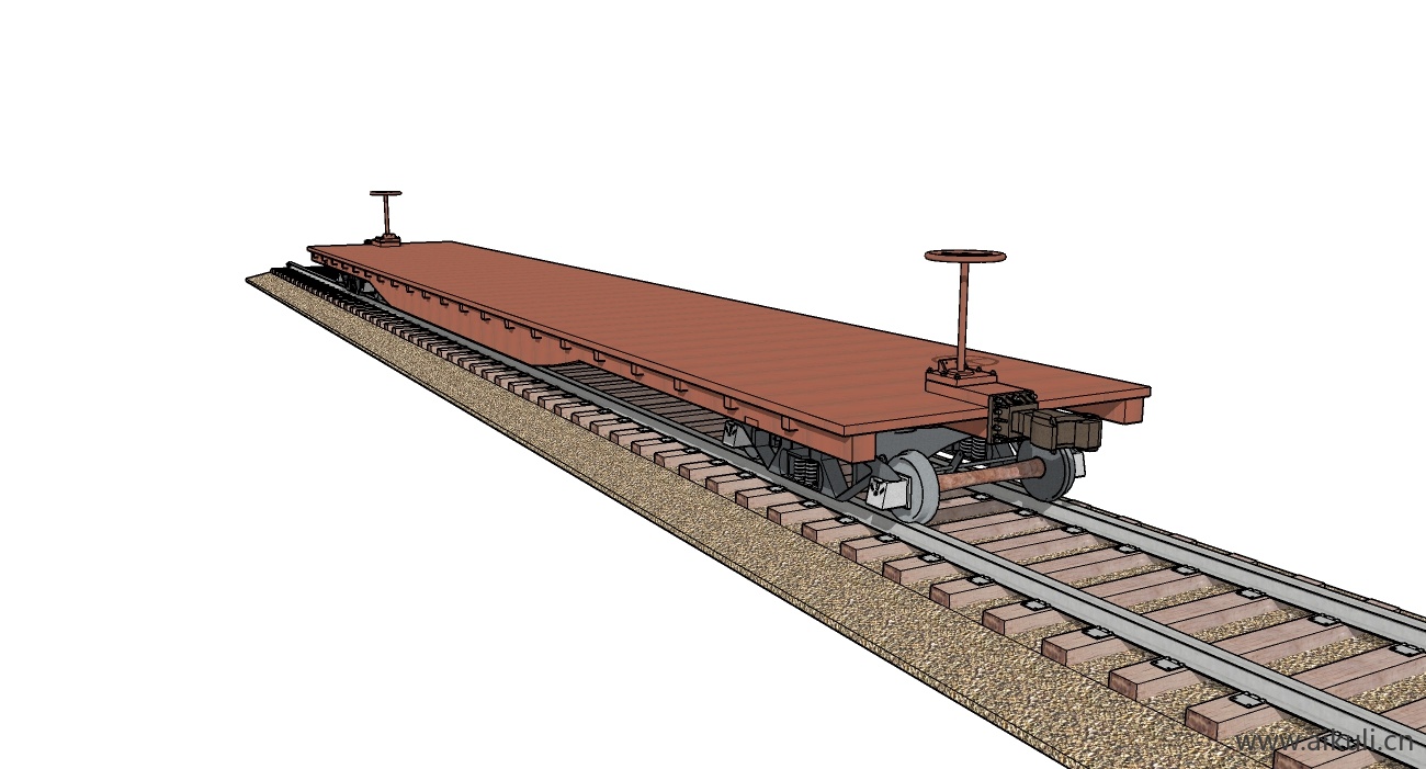 火车厢_SketchUp T -SU模型SU模型