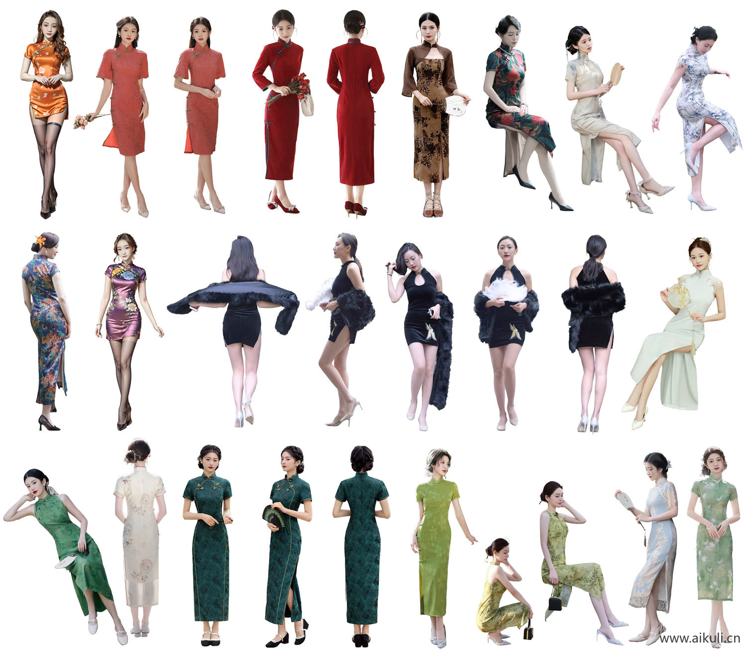 旗袍女性人物副本