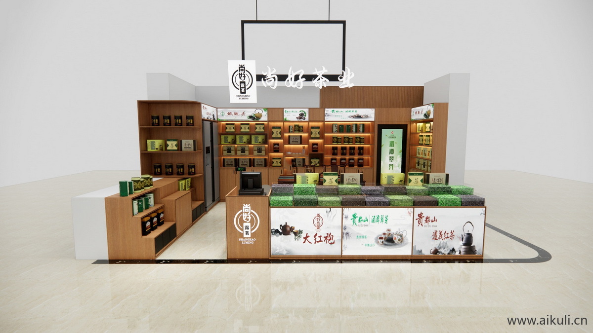 路边茶叶专卖店 烟酒店 烟酒店铺BE-SU模型