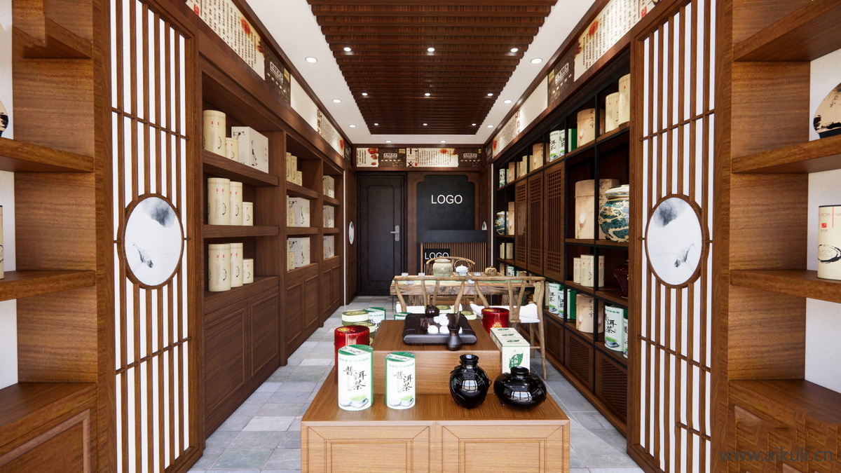 路边茶叶专卖店 烟酒店 烟酒店铺BC-SU模型