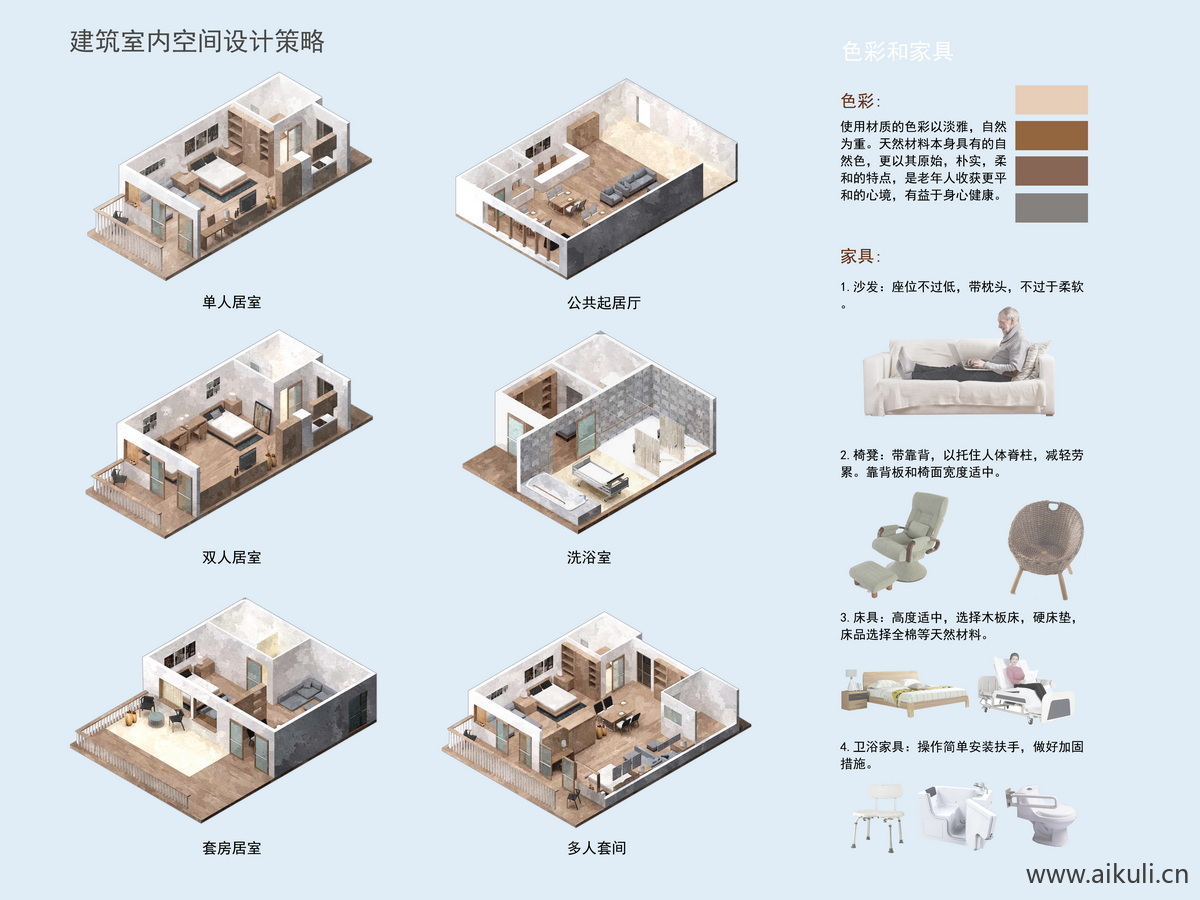 建筑室内空间设计策略分析图