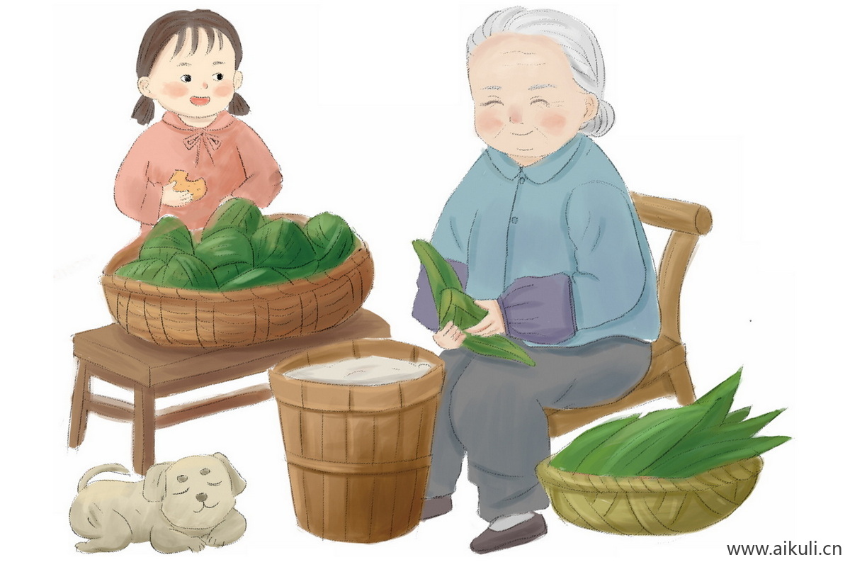 民俗人物U场景PNG免扣