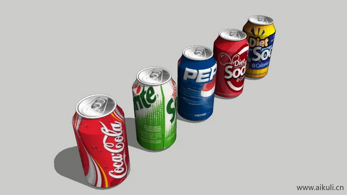 可乐可口可乐Sprite百事可乐