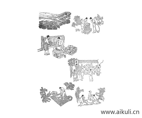 古代传统手工工艺BK市井民俗人PNG