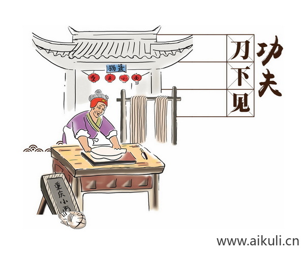 古代传统手工工艺V市井民俗人PNG免扣素材
