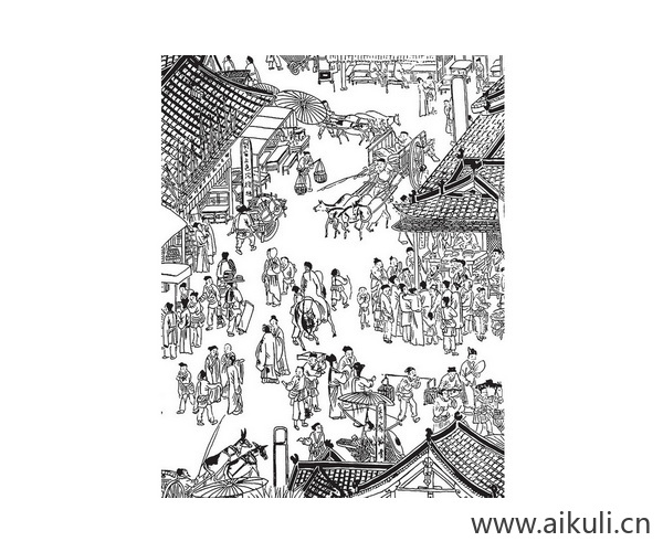 古代传统手工工艺BJ市井民俗人PNG