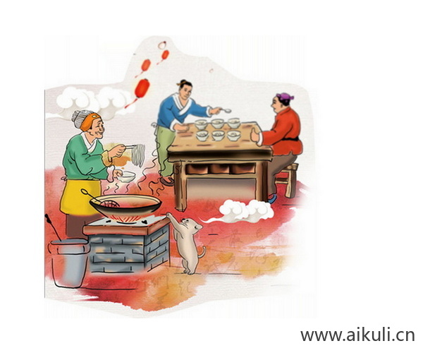 民俗人物M场景PNG免扣