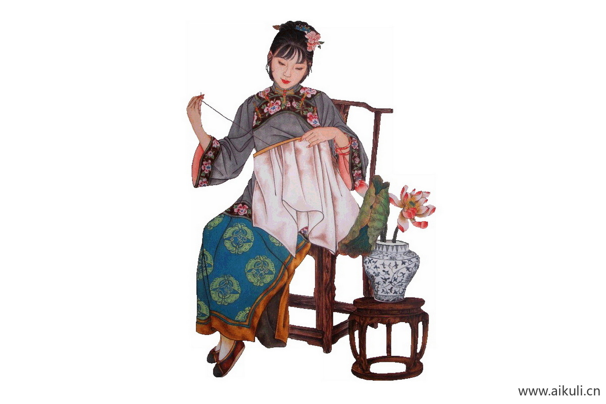 手工艺M市井民俗人PNG免扣素材