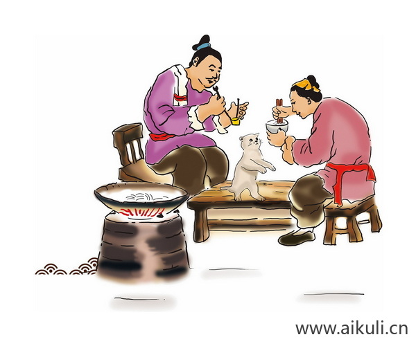 古代传统手工工艺X市井民俗人PNG免扣素材