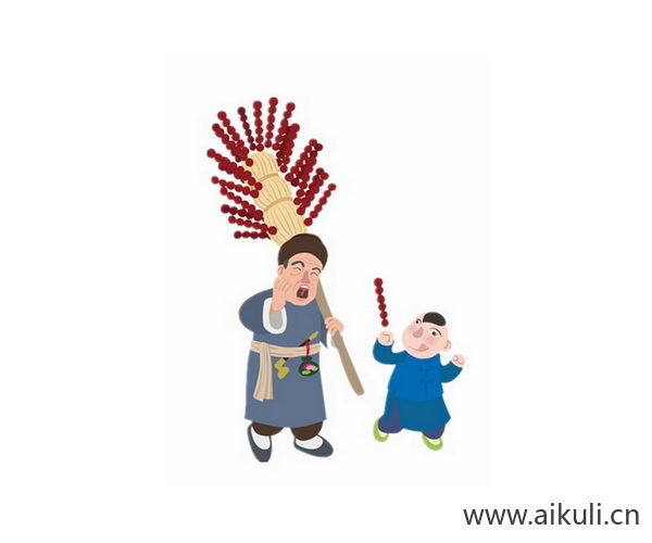 民俗人物BE场景PNG免扣