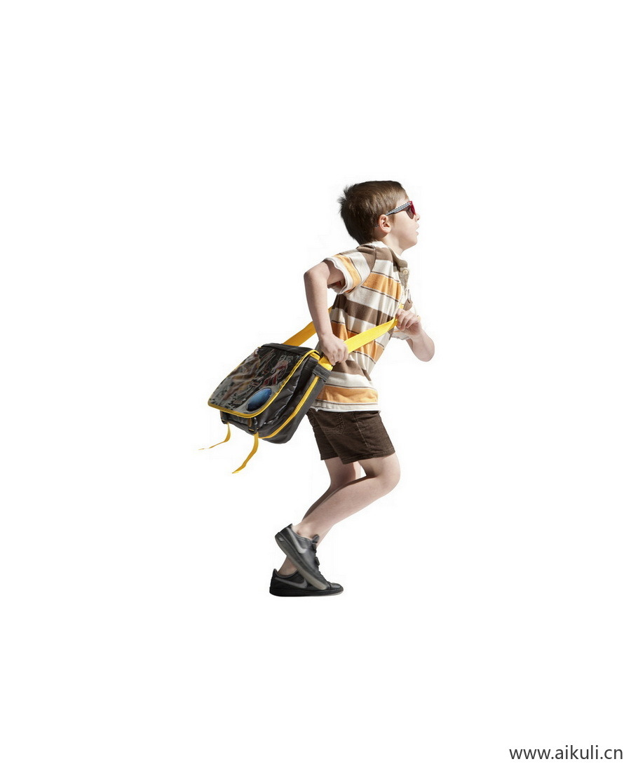 运动男孩V人物系列动作PNG