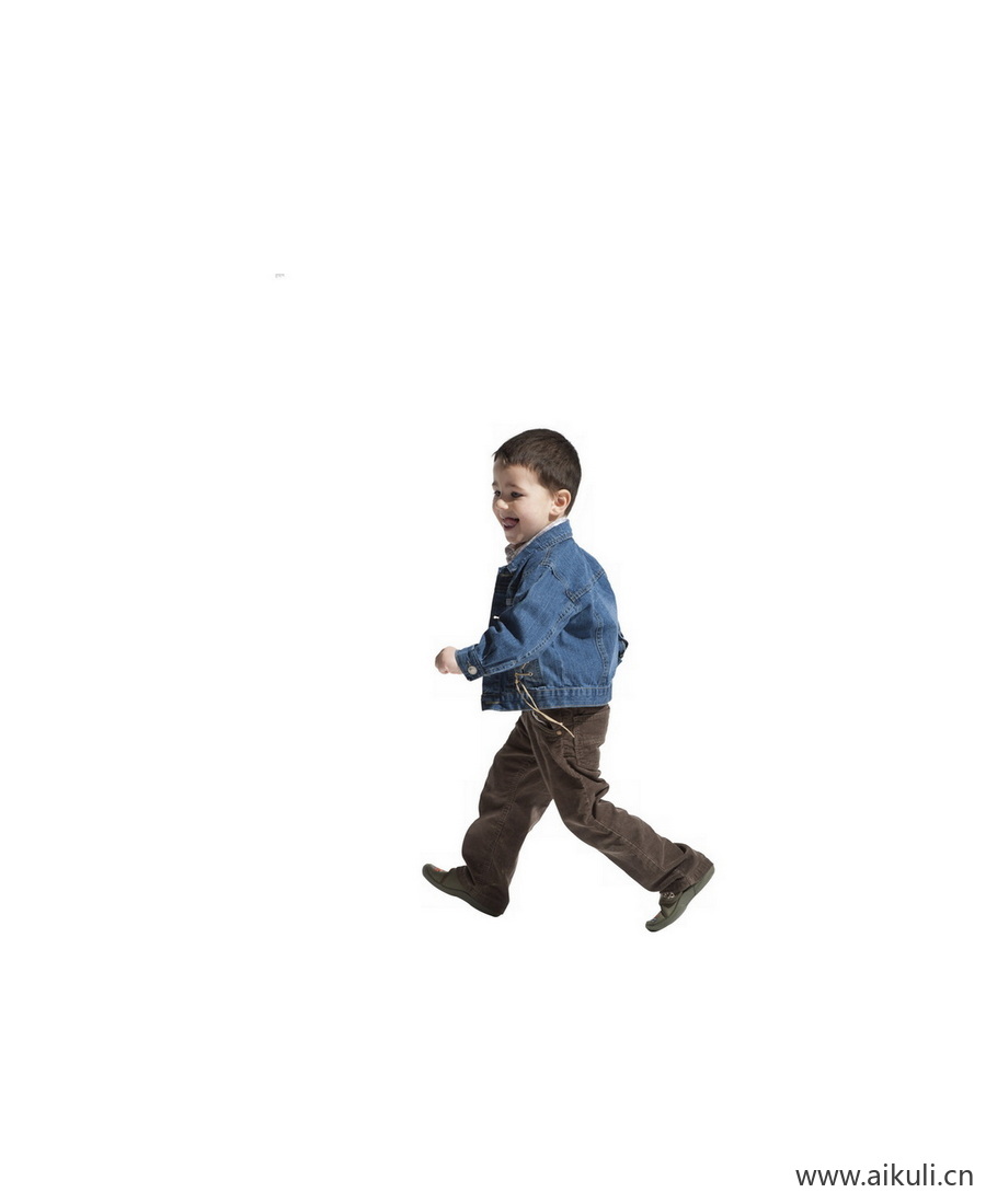 活泼小男孩A人物系列动作PNG