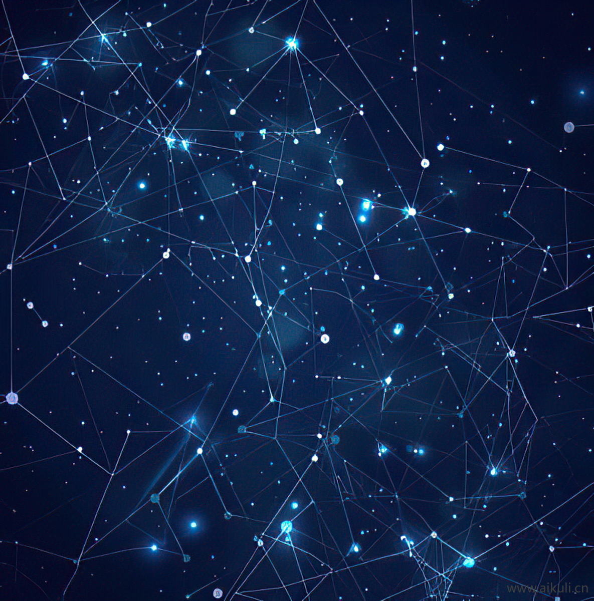 现代壁纸_科技感星座壁纸贴图