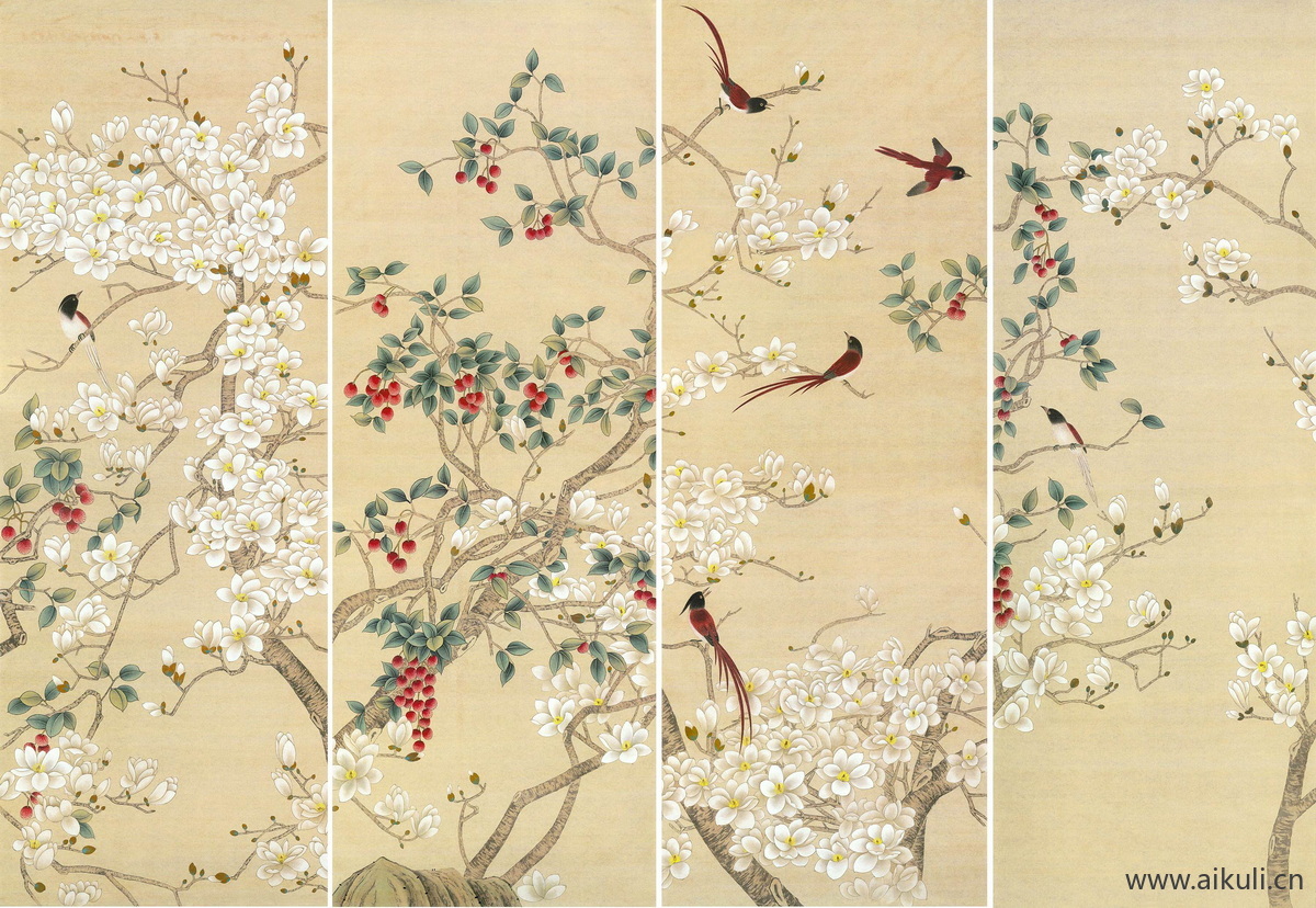高清壁画贴图BL 梅花