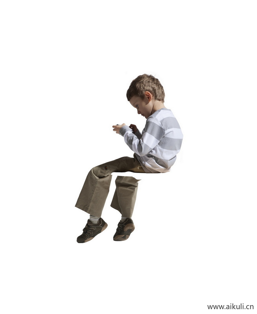 活泼小男孩N系列动作PNG