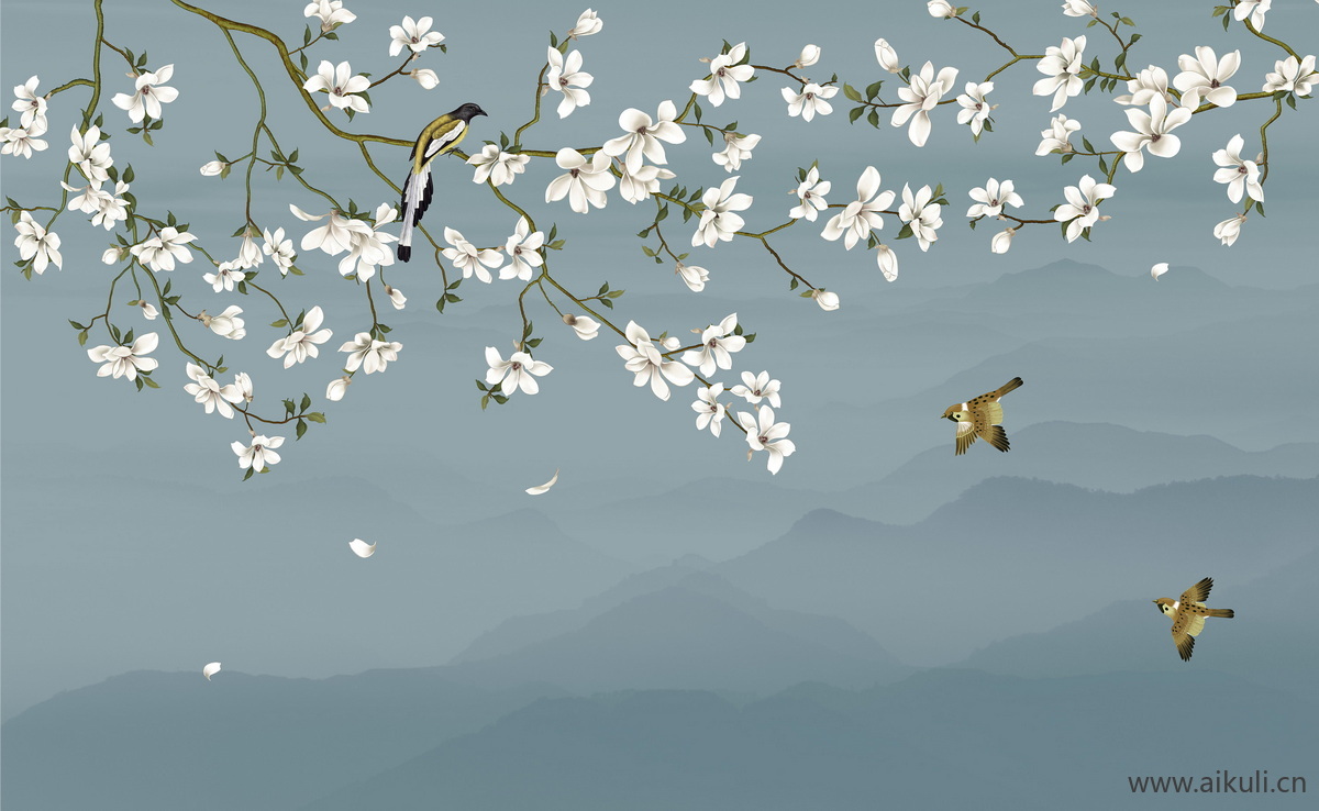 高清壁画贴图A 梅花