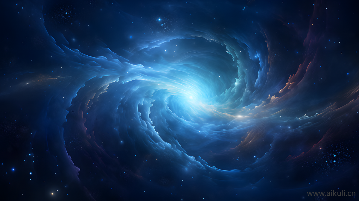 蓝色星空背景贴图