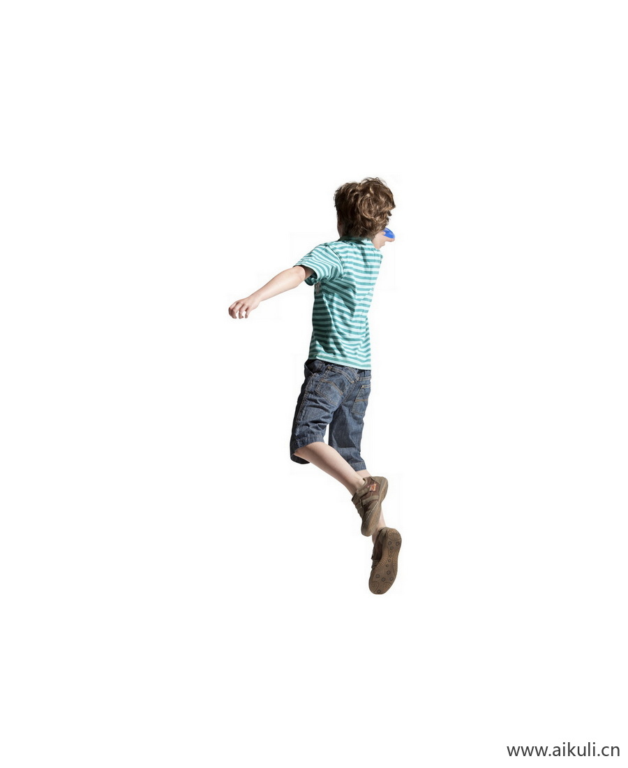 小孩人物系列L动作PNG