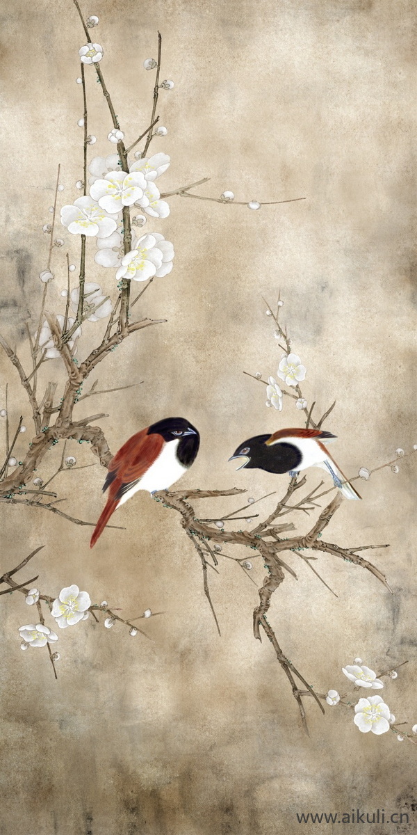高清壁画贴图DF 梅花
