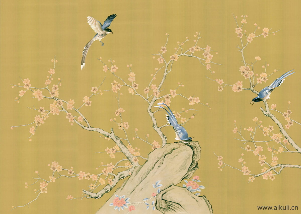 高清壁画贴图CP 梅花