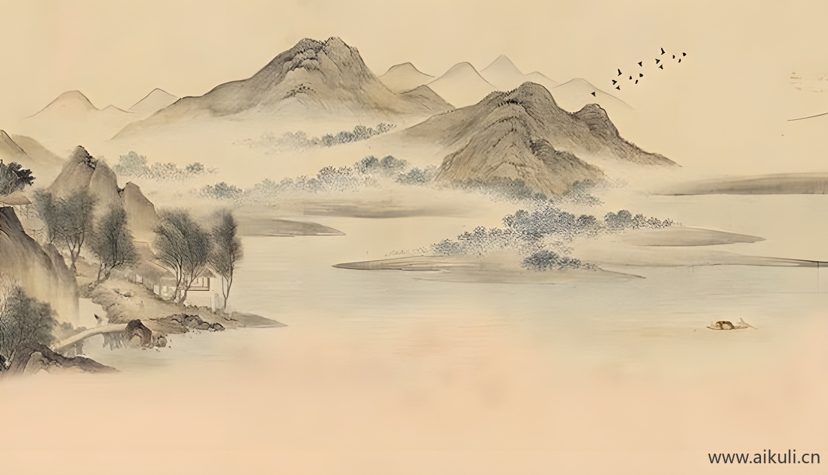 山水壁纸_山水屏风_卧室壁纸贴图