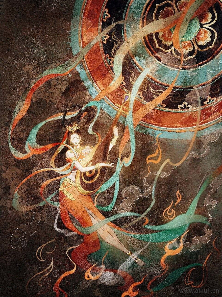 新中式BX水墨风 贴图 壁画