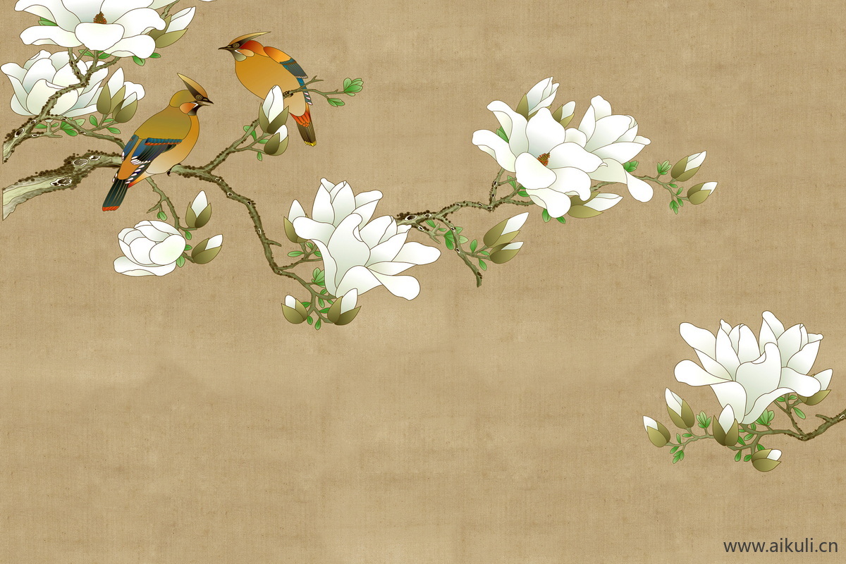 高清壁画贴图O 梅花