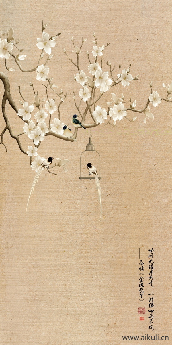 高清壁画贴图DD 梅花